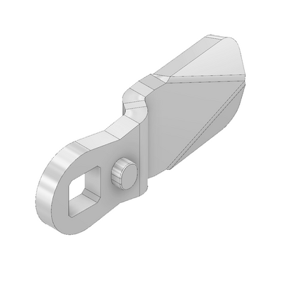 50-104-0 MODULAR SOLUTIONS HANDLE PART CAM LATCH (+4 OFFSET)